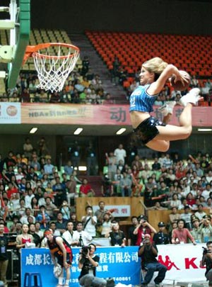 图文:CBA全明星赛开锣在即 四川体育馆内景_