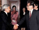 【九十年代】江泽民主席访日 双方发表中日联合宣言