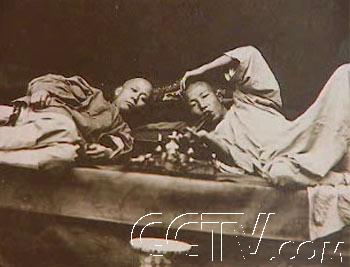 老照片鸦片战争时期中国剪影
