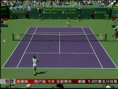 CCTV.com-[视频]迈阿密网球大师赛 天才战胜费