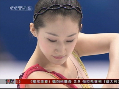 cctv.com-[视频]花样滑冰女单短节目 金妍儿一枝
