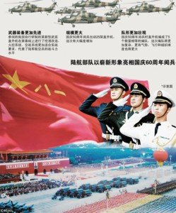 陆航部队将以崭新形象亮相国庆60周年阅兵 cfp图片