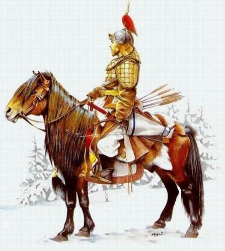 骑射篇史上最强骑兵蒙古骑兵图